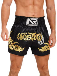 Herren Thaiboxhose Muay Thai Kurze Hose Kickboxen Shorts Boxen Trunk Sportshorts