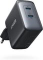 Anker PowerPort III 65W 2-Port USB-C Ladegerät GaN II-Tech Schnellladeleistung