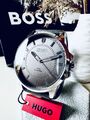 Hugo Boss Herren Uhr Unikat Grau-Silver Neu ungetragen