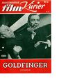 IFK 33 Goldfinger Sean Connery Gerd Fröbe James Bond 007 Filmprogramm