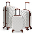 Kofferset 3 Teilig Hartschale Reisekoffer Trolley Hartschalenkoffer Set-M-L-XL