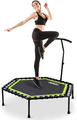 ONETWOFIT 122Cm Mini Trampolin Outdoor Mit Verstellbarem Handgriff, Fitness Tram