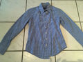 Gant Bluse Gr.34 Damen Blau Weiß