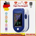 Finger Oximeter Pulsoximeter Sauerstoff Puls Blut Messgerät SpO-2 Pulsoxymeter