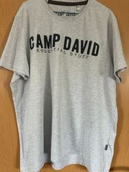 Camp David Shirt Tshirt Gr. XL grau T-Shirt Herren 