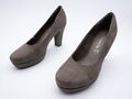 Tamaris Damen Pumps High Heels Absatzschuh Halbschuh beige Gr.37 EU Art.10957-55