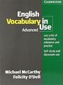 English Vocabulary in Use. Advanced von McCarthy, Michae... | Buch | Zustand gut