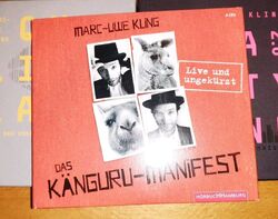 Das Känguru-Manifest 4 CDs Kling, Marc-Uwe