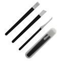 4Pcs Fuß Nagel Edelstahl Professionelle Pflege Kit Pediküre Trimmer