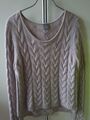 FTC Cashmere Damen Pullover, Gr. S, beige