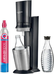 Sodastream Crystal 3.0 Wassersprudler Mit 1X Quick-Connect Co2-Zylinder Und 2X G