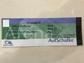 Ticket Eintrittskarte Champions League 2001/02 Schalke 04 vs FC Arsenal London