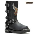 Harley Davidson Damen Boots Corley schwarz Kult Bikerboots Gr. 37 bis 41