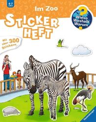 Wieso? Weshalb? Warum? Stickerheft: Im Zoo | 2018 | deutsch