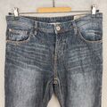 TOM TAILOR Jeans Herren Hose Gr. W35/L34 Blau  Aedan  Slim Fit Baumwolle Denim