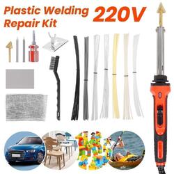 Schweißgerät Kit Auto Kunststoff Reparatur Set Schweißen KFZ Stoßstange 220V Neu