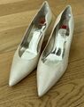 högl Pumps Damen High Heels Stiletto Gr. EU 38.5 (UK 5.5) Beige Leder  Top 0a8