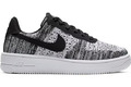 nike air force 1 flyknit 2.0 Oreo Black Platinum US 7