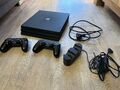 Sony PlayStation 4 Pro 1TB Spielkonsole mit 2 DualShock 4 Controllern - Schwarz