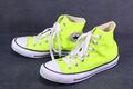 Converse All Star Classic HI Unisex Sneaker Chucks Gr. 37,5 neon gelb CH3-550