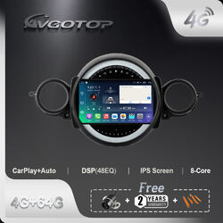 Für BMW Mini Cooper R56 2007-2013 Android 13 Autoradio 4+64GB GPS Navi Wifi DAB+