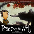 Peter und der Wolf von Sergei Prokofiev in Deutsch und Englisch