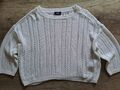 Mädchen Pullover Strickpullover Größe 146/152 Cremeweiß NEU