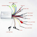 350W 36V/48V E-Bike Steuergerät E-Scooter Fahrrad Motor Brushless Controller DHL