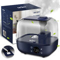 SEJOY 5L Ultraschall Luftbefeuchter Top-Füllung Warm/Kalt Dampf Aroma Humidifier