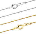 AURIORE Venezianerkette 0.6 mm - 40-75 cm - Vermeil Goldkette - Silberkette