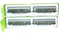 Arnold Spur N 4164, 4166 Rekowagensets, Personenwagen der DR