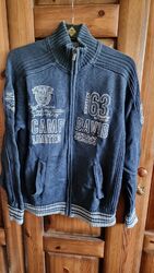 Herren - Jacke  - Strick- blau - Camp David- Gr. L