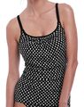 Fantasie Santa Monica Tankini-Oberteil schwarz weiß Fleck Größe 40D Bügel-BH 6724