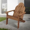 Gartenstuhl Lounge Stuhl Gartensessel Massivholz Sessel Adirondack Holzstuhl