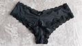 Victoria's Secret Victorias Secret Cheeky Slip Schwarz