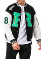 Redbridge Herren Jacke Collegejacke Sweatjacke Pullover Freizeitjacke BIG R