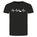 Herzschlag Tauchen T-Shirt - Ekg Taucher Schnorcheln Dive Diving Wasser