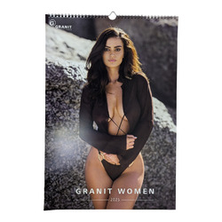 Wandkalender Granit Fricke Frauen 2025 Girls Kalender Erotik Sexy 34,5 x 49,5 cm