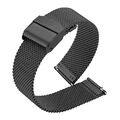 Diy Luxus Uhrenarmband Edelstahl Mesh Armband Armband Für 12-22Mm 