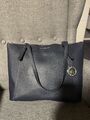 Michael Kors Jet Set Shopper Large Dunkelblau 