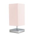 Chrom Square Touch Nachttischlampe 30CM Dimmbar Lounge Licht LED Birne