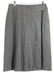 STRENESSE GABRIELE STREHLE Wollrock Damen Gr. DE 36 grau-hellgrau Business-Look