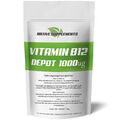 VITAMIN B12 Tabletten 1000 mcg Hochdosiert 1 A Pulver Komplex no mk7 Kapseln