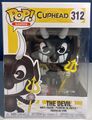 funko pop! the devil #312 OTTIMO stato Cuphead Pop! Games Rar Vinyl Figure Funko