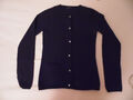 VOGUE Strickjacke- Cardigan Damen , 100 % kaschmir Gr. S ,dunkelblau.