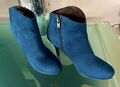 Tamaris Stiefeletten Ankle Boots Blau, Plateau, Gr.40,NEUWERTIG