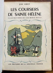 Variot Les coursiers de Sainte-Hélène 1945 illustré Bayle limité 50 ex Napoléon