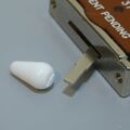 Weiße Gitarre Tonabnehmerschalter Spitze Push Fit Elfenbein Stratocaster Fender 