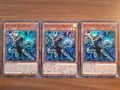 3x Yu-Gi-Oh! BACH-DE005 Diktator der Drachen Super Rare NM 1st Ed