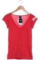 Bench. T-Shirt Damen Shirt Kurzärmliges Oberteil Gr. XS Baumwolle Rot #cf9v9v5